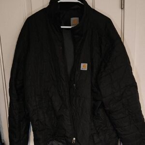 Carhartt Black Puffy Outerwear
